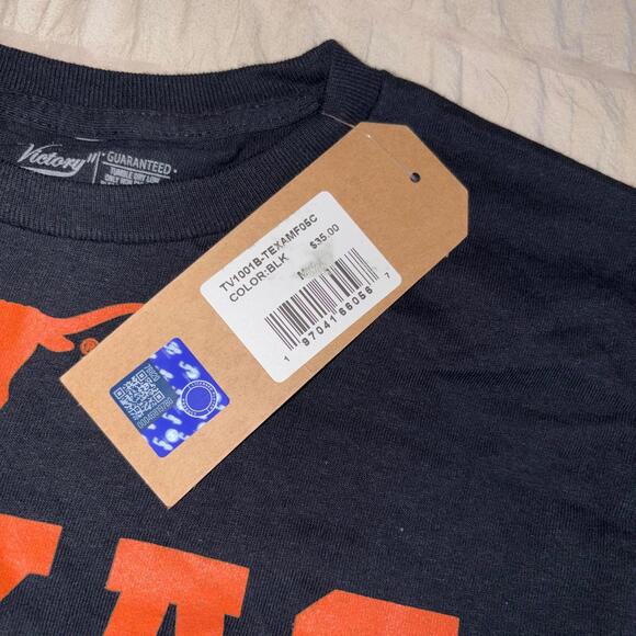 New With Tags Texas Longhorns Arch Manning #16 Youth Medium Black TShirt College - Picture 4 of 6